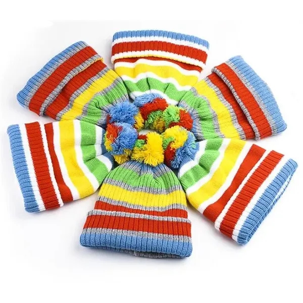 Beanie with PomPom - Beanie with PomPom - Image 2 of 3