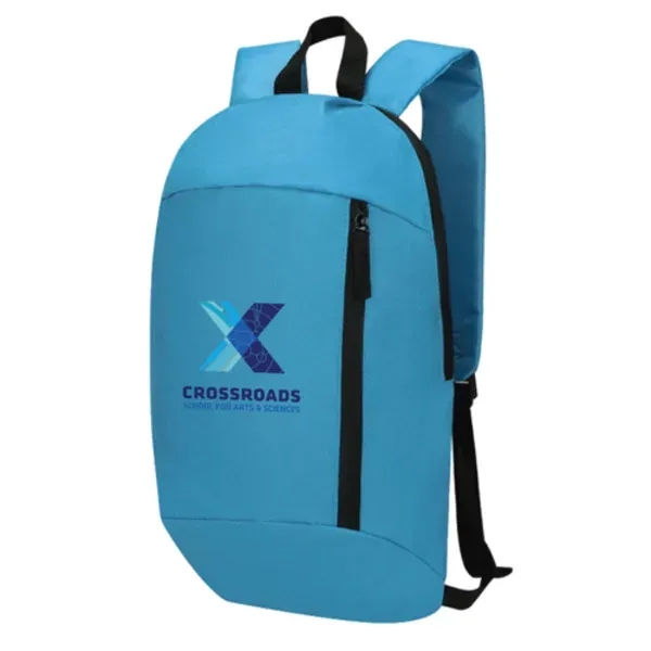 Custom Printed Budget Backpack 600D/210D - Custom Printed Budget Backpack 600D/210D - Image 1 of 5
