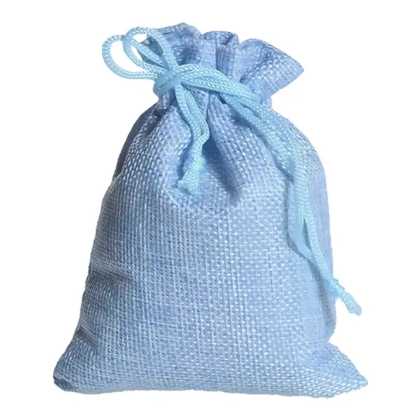 Stylish Burlap Bags Jewelry With Drawstring - Stylish Burlap Bags Jewelry With Drawstring - Image 5 of 9