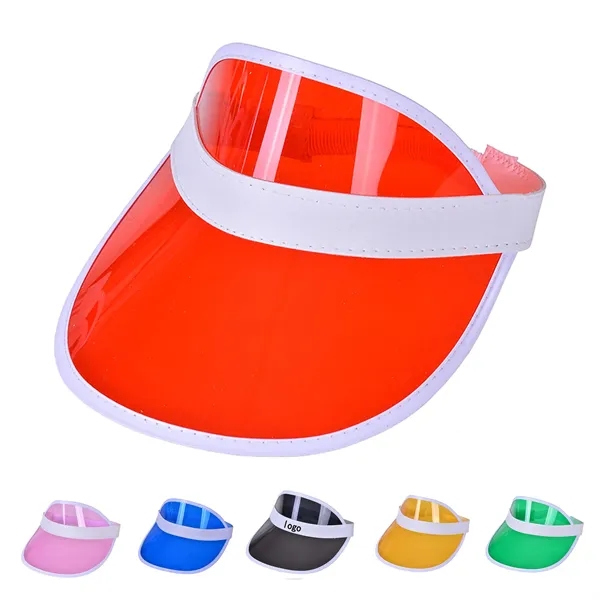Clear PVC Sun Visor - Clear PVC Sun Visor - Image 0 of 1