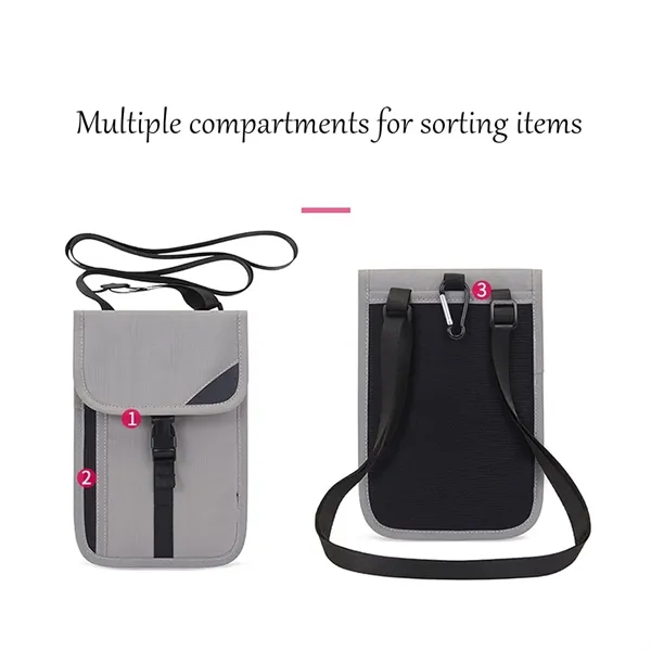 Neck Pouch Passport Holder - Neck Pouch Passport Holder - Image 2 of 6