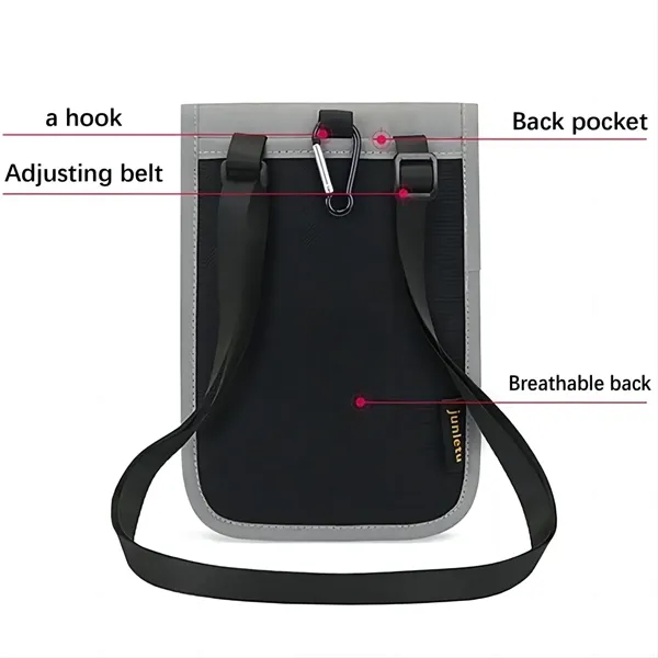 Neck Pouch Passport Holder - Neck Pouch Passport Holder - Image 3 of 6
