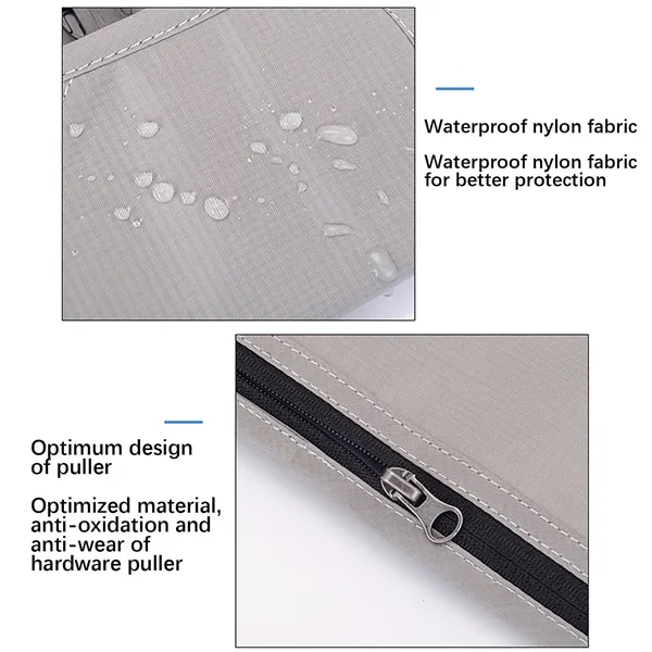 Neck Pouch Passport Holder - Neck Pouch Passport Holder - Image 5 of 6