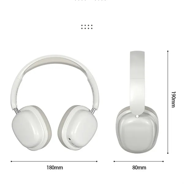 Portable Folding Wireless Bluetooth Headphones - Portable Folding Wireless Bluetooth Headphones - Image 1 of 4