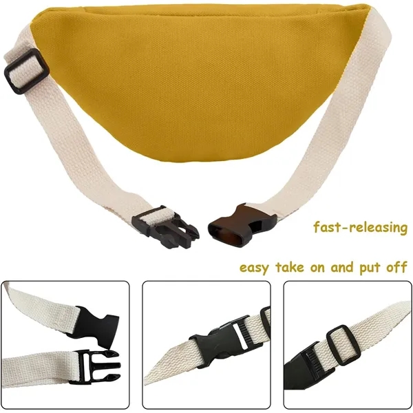 Canvas Fanny Pack for Kids - Canvas Fanny Pack for Kids - Image 2 of 7