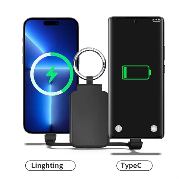 3 In 1 Keychains W/ Finders LED Flashlight Power Bank - 3 In 1 Keychains W/ Finders LED Flashlight Power Bank - Image 2 of 5