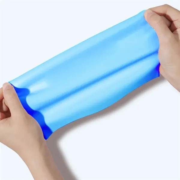 Unisex Adult Swim Caps Elastomeric Swim Cover Ear Protection - Unisex Adult Swim Caps Elastomeric Swim Cover Ear Protection - Image 4 of 4