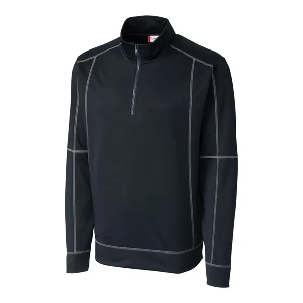 Clique Helsa Performance Mens Half Zip Pullover Sweatshirt - Clique Helsa Performance Mens Half Zip Pullover Sweatshirt - Image 7 of 11