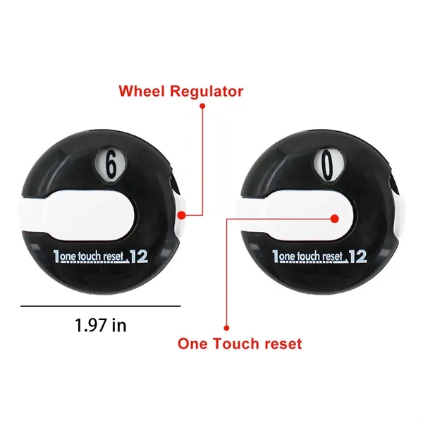 Mini Golf Score Counter Scorekeeper Scoring Tool Glove Clip - Mini Golf Score Counter Scorekeeper Scoring Tool Glove Clip - Image 1 of 5