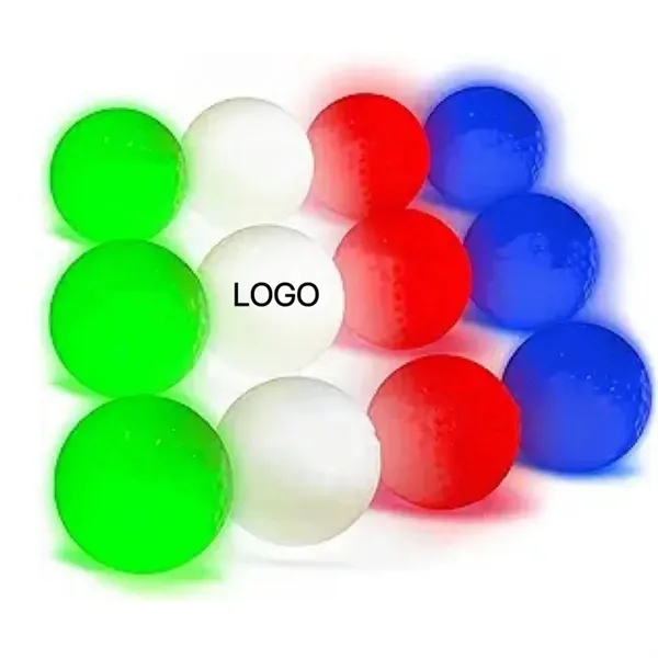 Glow In The Dark Golf Balls LED Light Up - Glow In The Dark Golf Balls LED Light Up - Image 0 of 5