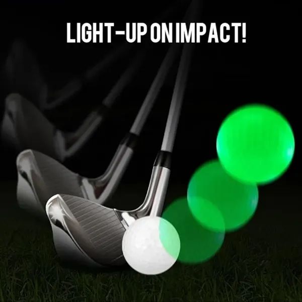 Glow In The Dark Golf Balls LED Light Up - Glow In The Dark Golf Balls LED Light Up - Image 3 of 5