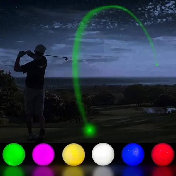 Glow In The Dark Golf Balls LED Light Up - Glow In The Dark Golf Balls LED Light Up - Image 4 of 5