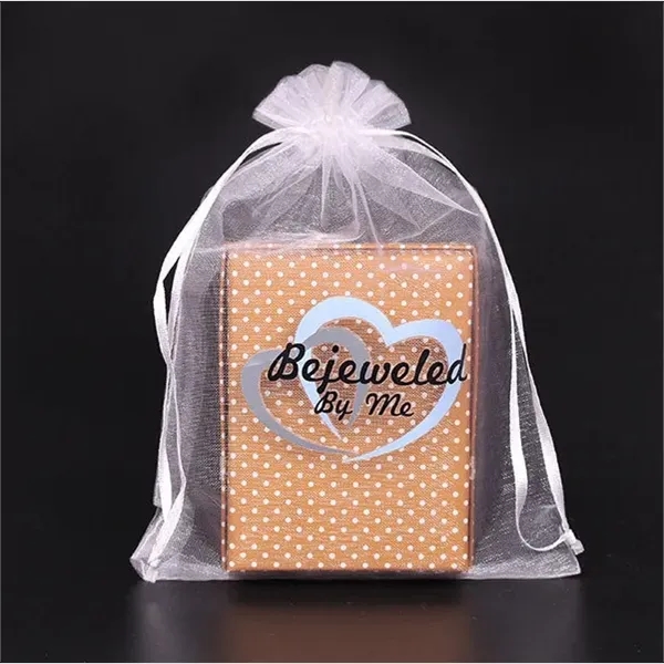 Organza Gift Bag Drawstring Storage Pouch - Organza Gift Bag Drawstring Storage Pouch - Image 2 of 3