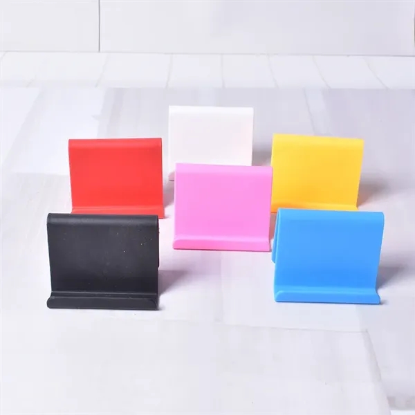 Simple Plastic Phone and Cards Stand Holder - Simple Plastic Phone and Cards Stand Holder - Image 1 of 2