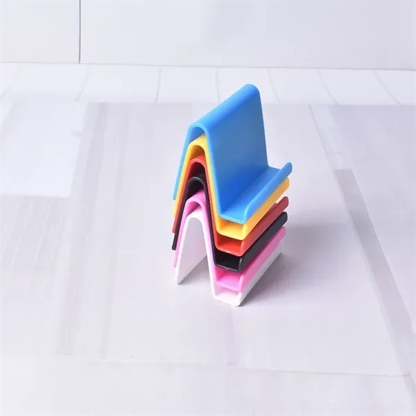 Simple Plastic Phone and Cards Stand Holder - Simple Plastic Phone and Cards Stand Holder - Image 2 of 2