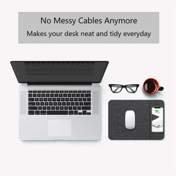 Wireless Charging Mouse Pad - Wireless Charging Mouse Pad - Image 3 of 4