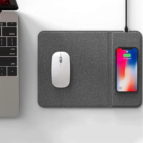 Wireless Charging Mouse Pad - Wireless Charging Mouse Pad - Image 4 of 4