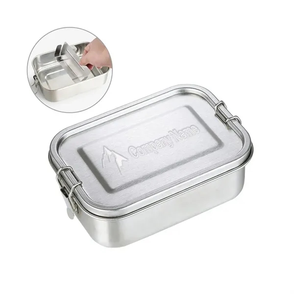 Microwavable Stainless Steel Food Container - Microwavable Stainless Steel Food Container - Image 0 of 3