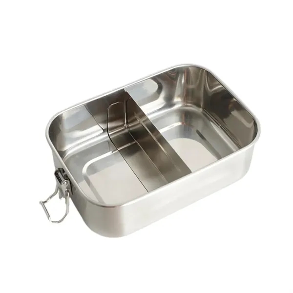 Microwavable Stainless Steel Food Container - Microwavable Stainless Steel Food Container - Image 2 of 3