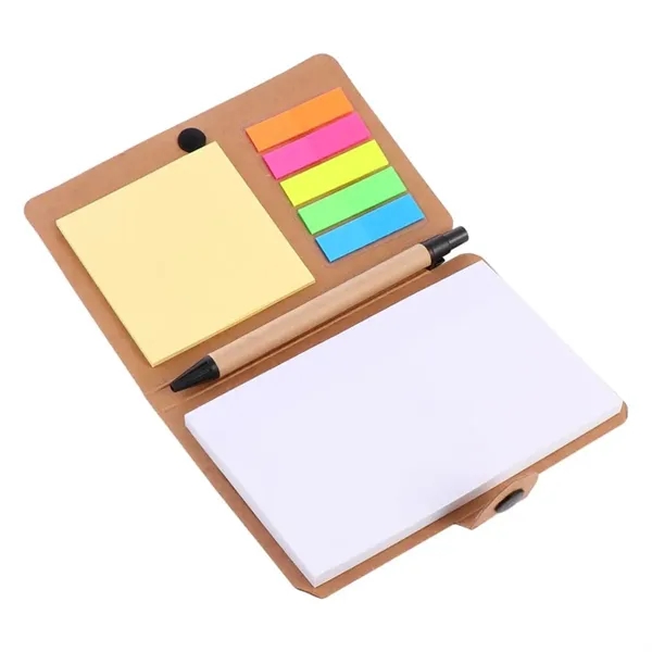 Small Snap Notebook With Desk Essentials - Small Snap Notebook With Desk Essentials - Image 1 of 4