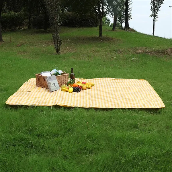 Waterproof Pvc Picnic Blanket - Waterproof Pvc Picnic Blanket - Image 4 of 4