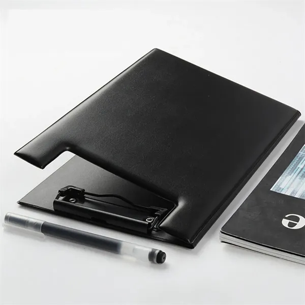 Leather Business Portfolio Binder - Leather Business Portfolio Binder - Image 4 of 4