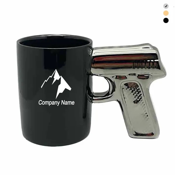 Creative Revolver Ceramic Mug - Creative Revolver Ceramic Mug - Image 0 of 4