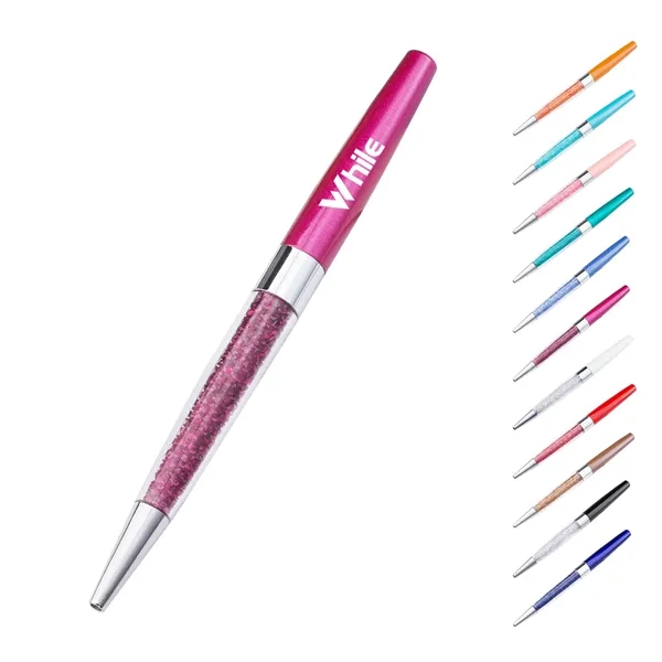 Crystal Retractable Ballpoint Pen - Crystal Retractable Ballpoint Pen - Image 0 of 0