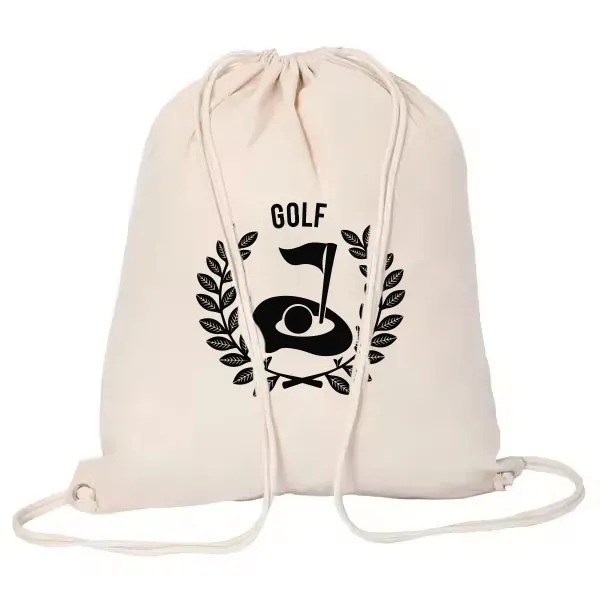 Cotton Drawstring Backpack - Cotton Drawstring Backpack - Image 0 of 0