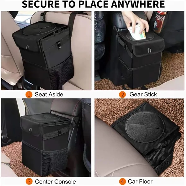 Multipurpose Leak-Proof Car Organizer with Lid - Multipurpose Leak-Proof Car Organizer with Lid - Image 1 of 4