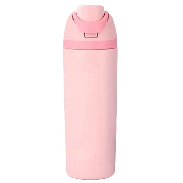 24oz Insulated Water Bottle with Straw - 24oz Insulated Water Bottle with Straw - Image 4 of 8