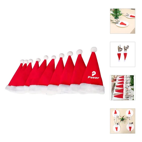 Flannelette Christmas knife and fork cover - Flannelette Christmas knife and fork cover - Image 0 of 0