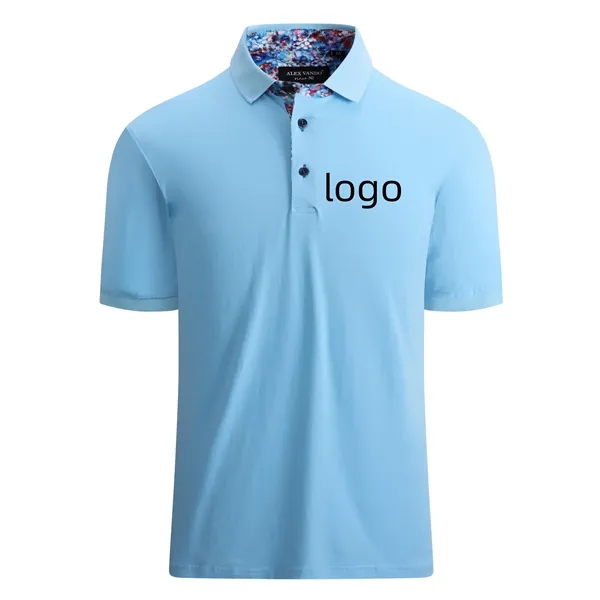 Mens Polo Shirts Short Sleeve - Mens Polo Shirts Short Sleeve - Image 0 of 4
