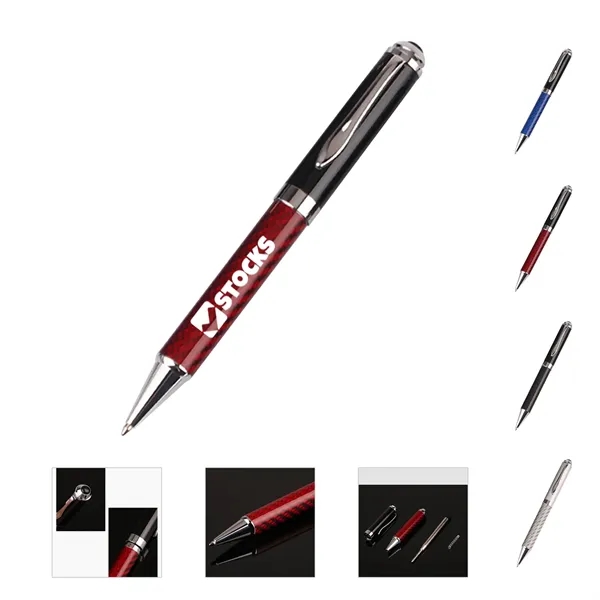 Pen with Carbon Fiber Barrel - Pen with Carbon Fiber Barrel - Image 0 of 0