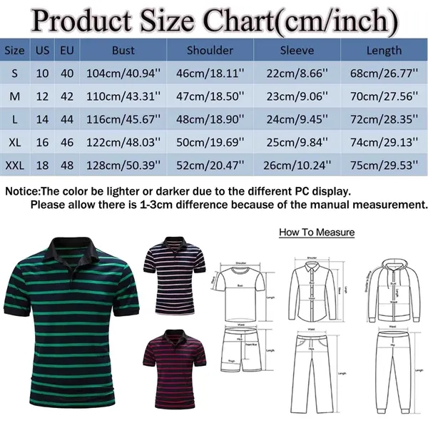 Mens Black Short Sleeve Button Polo - Mens Black Short Sleeve Button Polo - Image 7 of 7