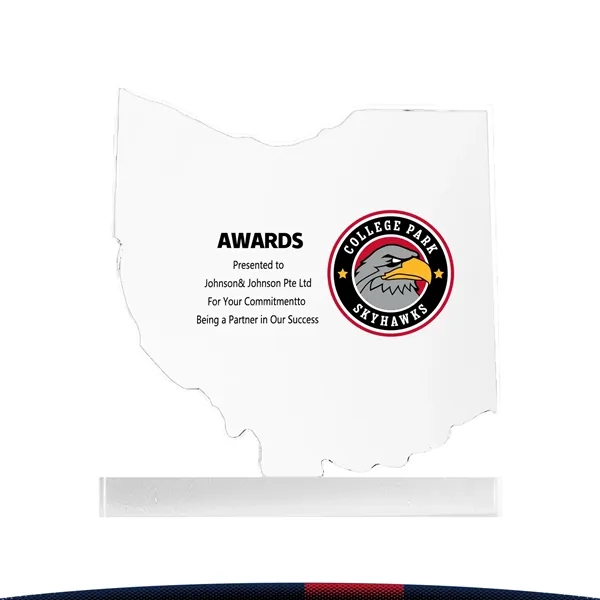 Clern Ohio Crystal Award - Clern Ohio Crystal Award - Image 0 of 3