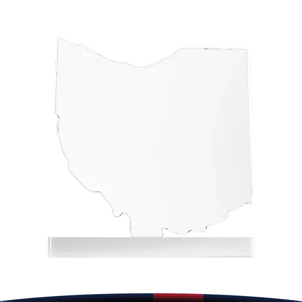 Clern Ohio Crystal Award - Clern Ohio Crystal Award - Image 3 of 3