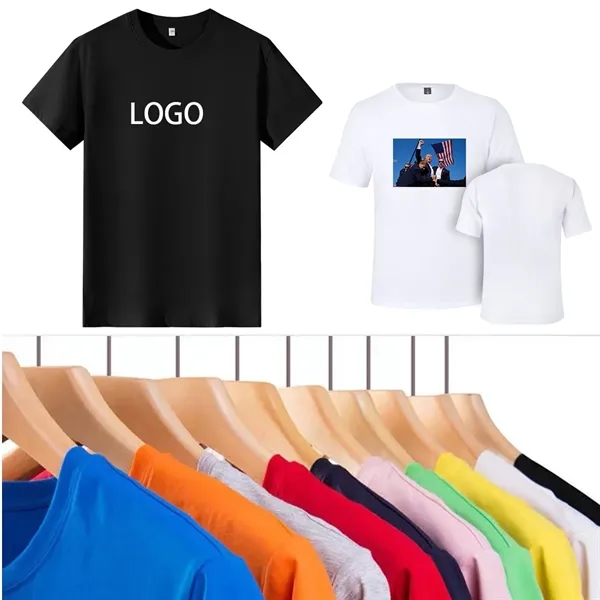 Cotton Short Sleeve T-shirt - Cotton Short Sleeve T-shirt - Image 0 of 2