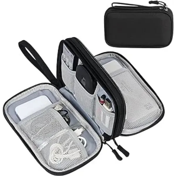 Travel Cable Organizer Electronic Accessories Storage bag(S) - Travel Cable Organizer Electronic Accessories Storage bag(S) - Image 0 of 5