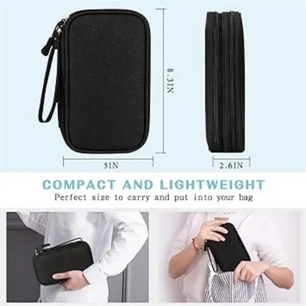 Travel Cable Organizer Electronic Accessories Storage bag(S) - Travel Cable Organizer Electronic Accessories Storage bag(S) - Image 1 of 5