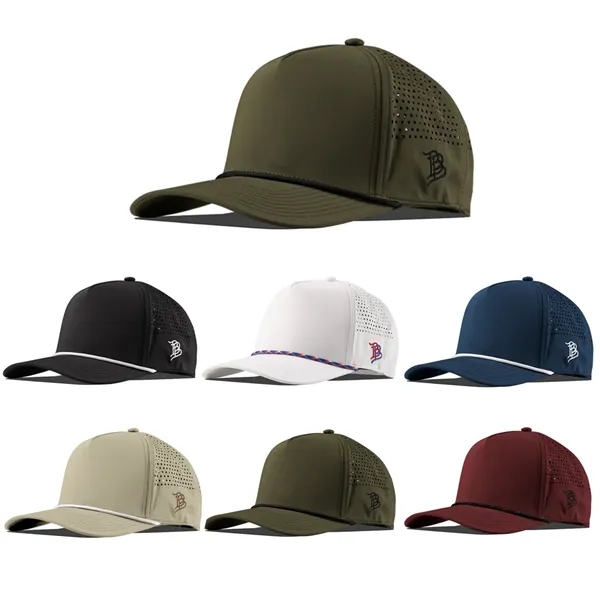 Branded Bills Bare Curved 5 Panel Rope Cap - Branded Bills Bare Curved 5 Panel Rope Cap - Image 0 of 6