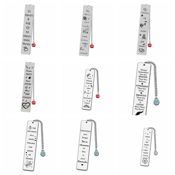 Stainless Steel Bookmark Gift Customize - Stainless Steel Bookmark Gift Customize - Image 4 of 5