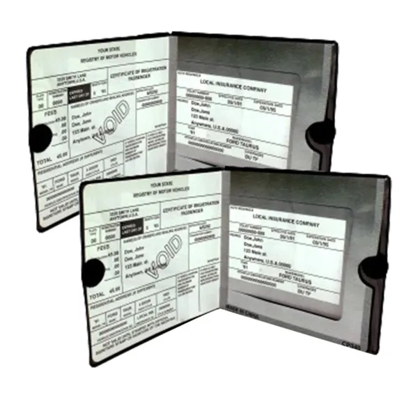 Car Insurance Registration Holder - Car Insurance Registration Holder - Image 1 of 2