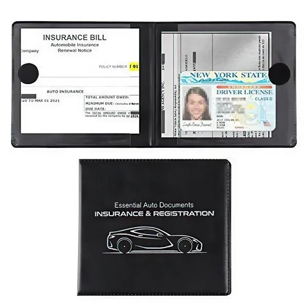 Car Insurance Registration Holder - Car Insurance Registration Holder - Image 2 of 2