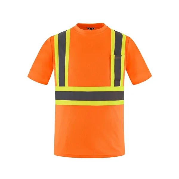 Primeguard Adult Hi-Vis T-Shirt - Primeguard Adult Hi-Vis T-Shirt - Image 5 of 8