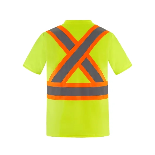 Primeguard Adult Hi-Vis T-Shirt - Primeguard Adult Hi-Vis T-Shirt - Image 2 of 8