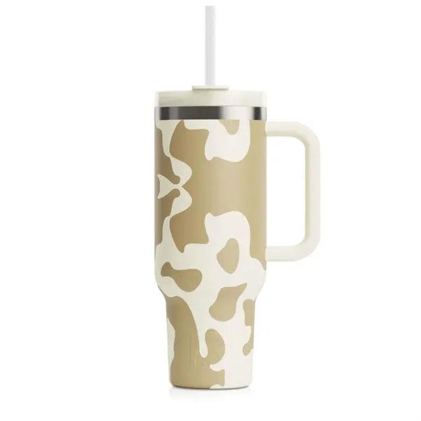 Sunny Summer 30 oz RTIC® Road Trip Tumbler with Handle - Sunny Summer 30 oz RTIC® Road Trip Tumbler with Handle - Image 6 of 10