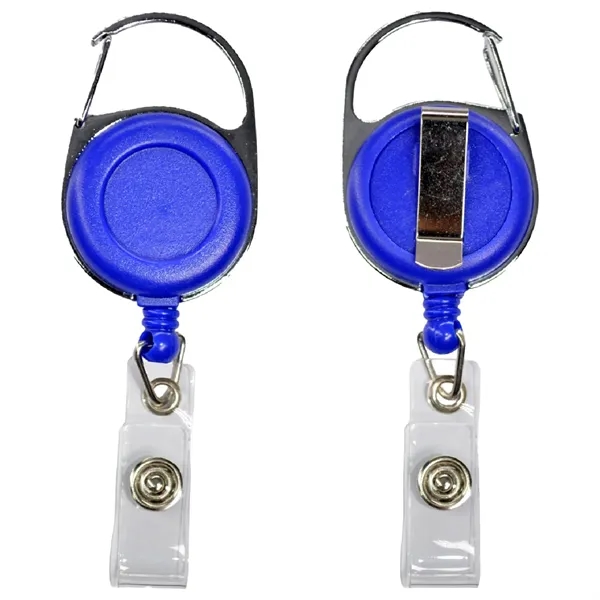 Rock'it 3-Day Retractable Carabiner Round Badge Reel - Rock'it 3-Day Retractable Carabiner Round Badge Reel - Image 4 of 4