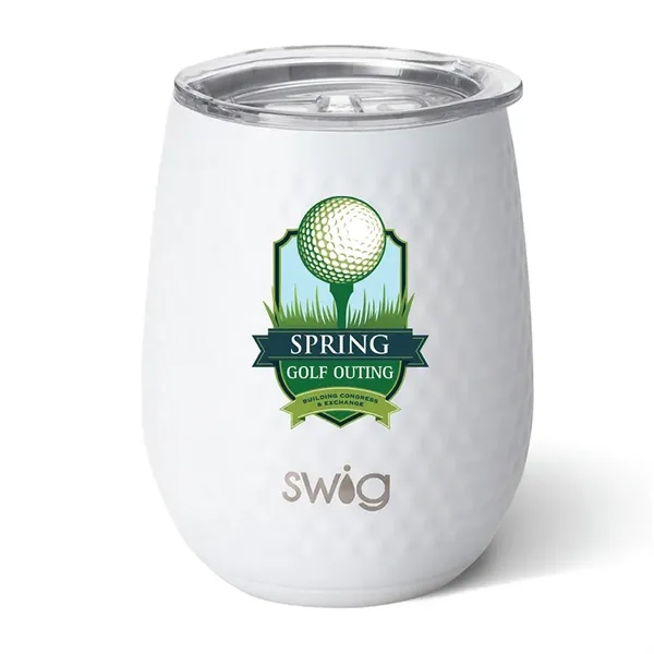 Swig® 14 oz. Golf Partee Wine Cup, Full Color Digital - Swig® 14 oz. Golf Partee Wine Cup, Full Color Digital - Image 3 of 3