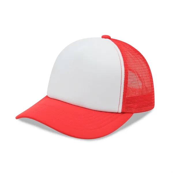 Foam Trucker Cap, 5 Panels,  Mesh Back, Snapback - Foam Trucker Cap, 5 Panels,  Mesh Back, Snapback - Image 39 of 47